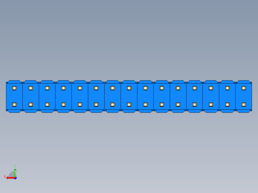 彩色公头100mil（2.54mm）系列-DS1021_blue_2x15p_100mil_Type19_rev1.0后视缩略图