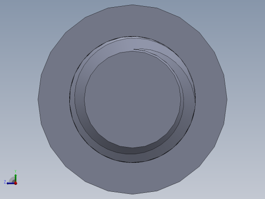 粗螺纹 SHCS 螺钉-SHCS 9.525.x16x4.SLDPRT右视缩略图