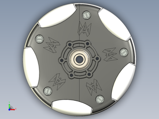 6英寸omniwheels全向轮前视缩略图
