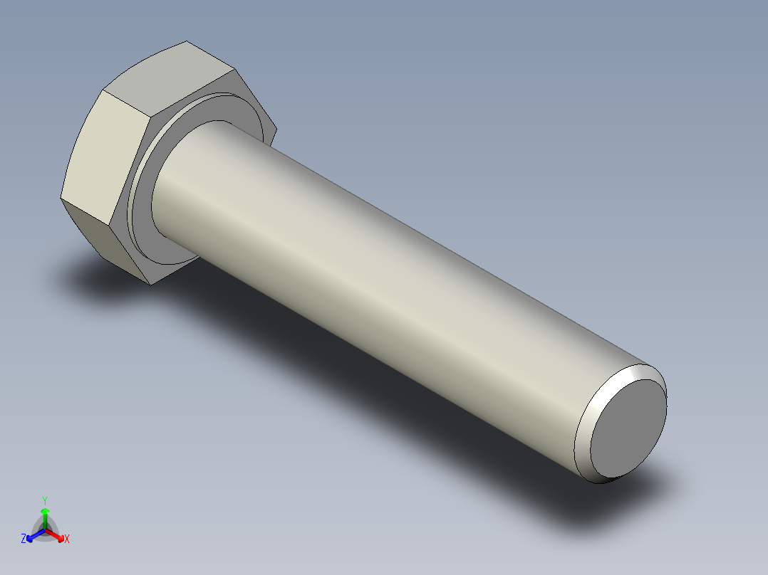 螺钉-DIN_931-M14x2x65_22.stp主视图