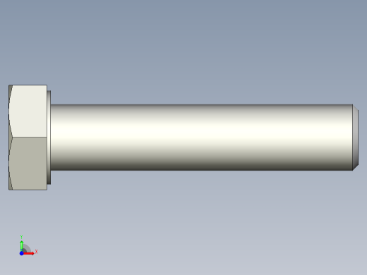 螺钉-DIN_931-M14x2x65_22.stp前视缩略图