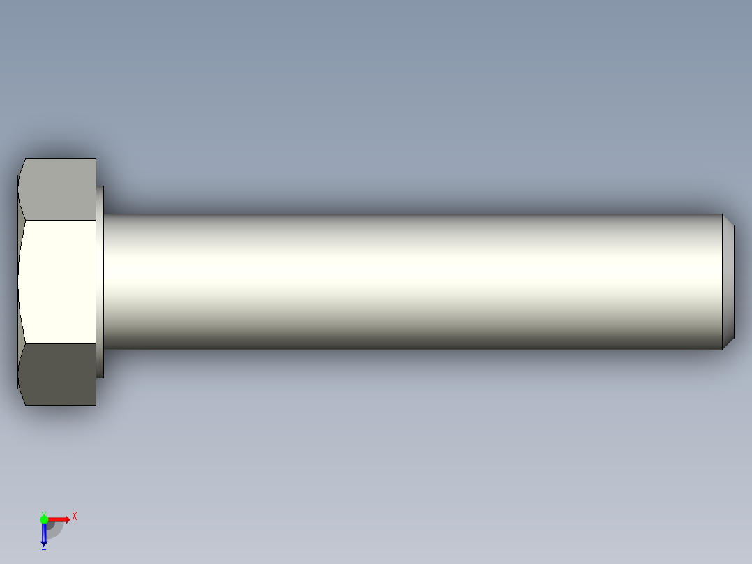 螺钉-DIN_931-M14x2x65_22.stp俯视图