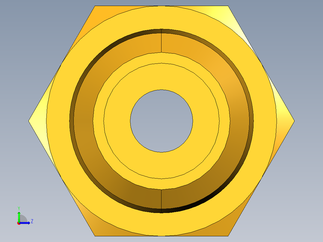 倒齿式工业管接头Male Swivel Hose Barb 125HBLSV-4-4左视图