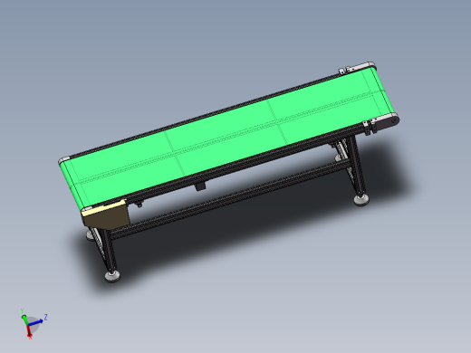 108041800001皮带线（带防跑偏筋条）