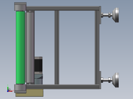 108041800001皮带线（带防跑偏筋条）前视缩略图