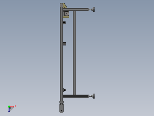 108041800001皮带线（带防跑偏筋条）俯视缩略图