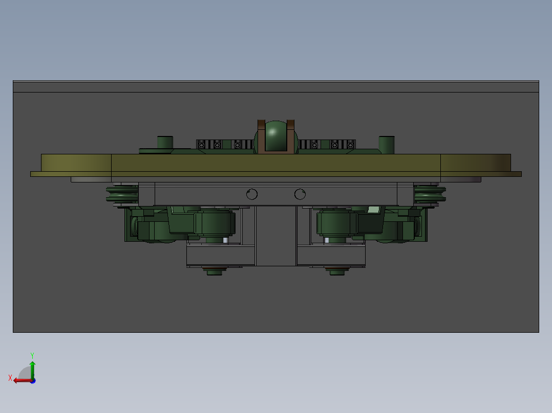 yggx50 滚弯机后视图