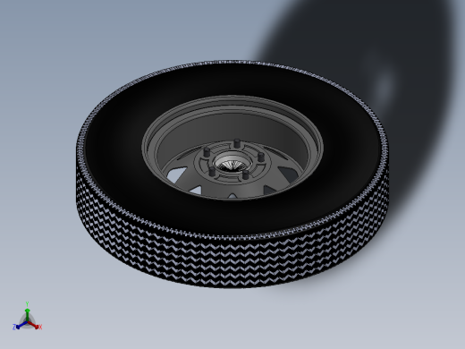 挂车拖车5x10 Utility Trailer SW STP IGS正等轴测缩略图