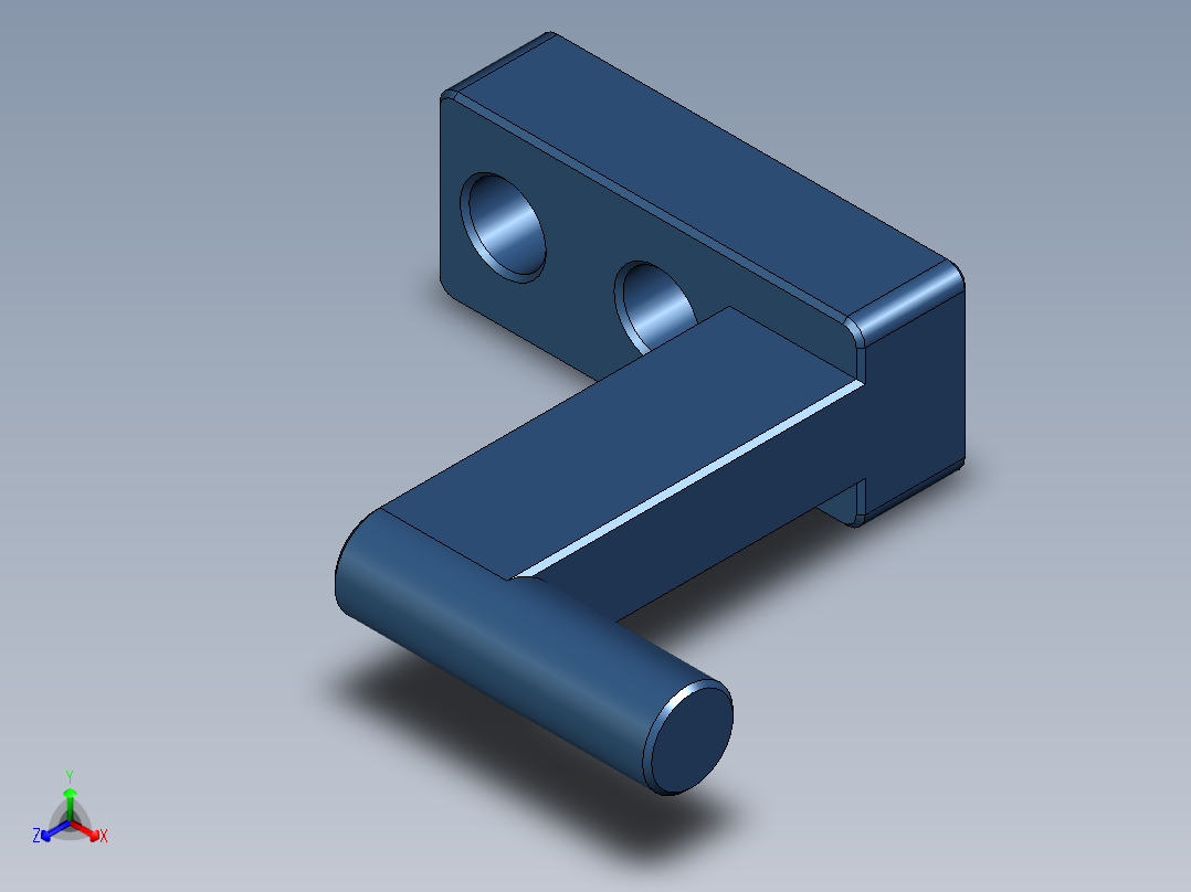 LIAN JIE JIAN正等轴测图