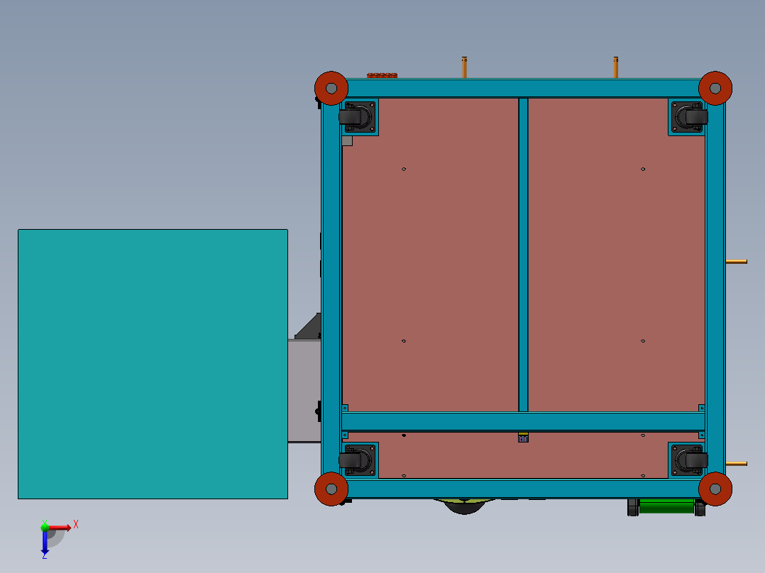 灯泡自动压罩机sw18可编辑俯视图