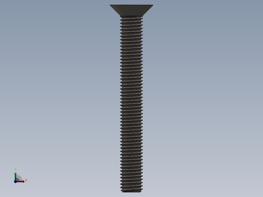 Screw_ISO_10642_M12x100_A2前视图