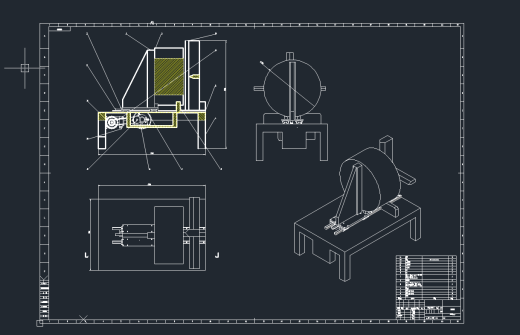 劈木机设计缩略图
