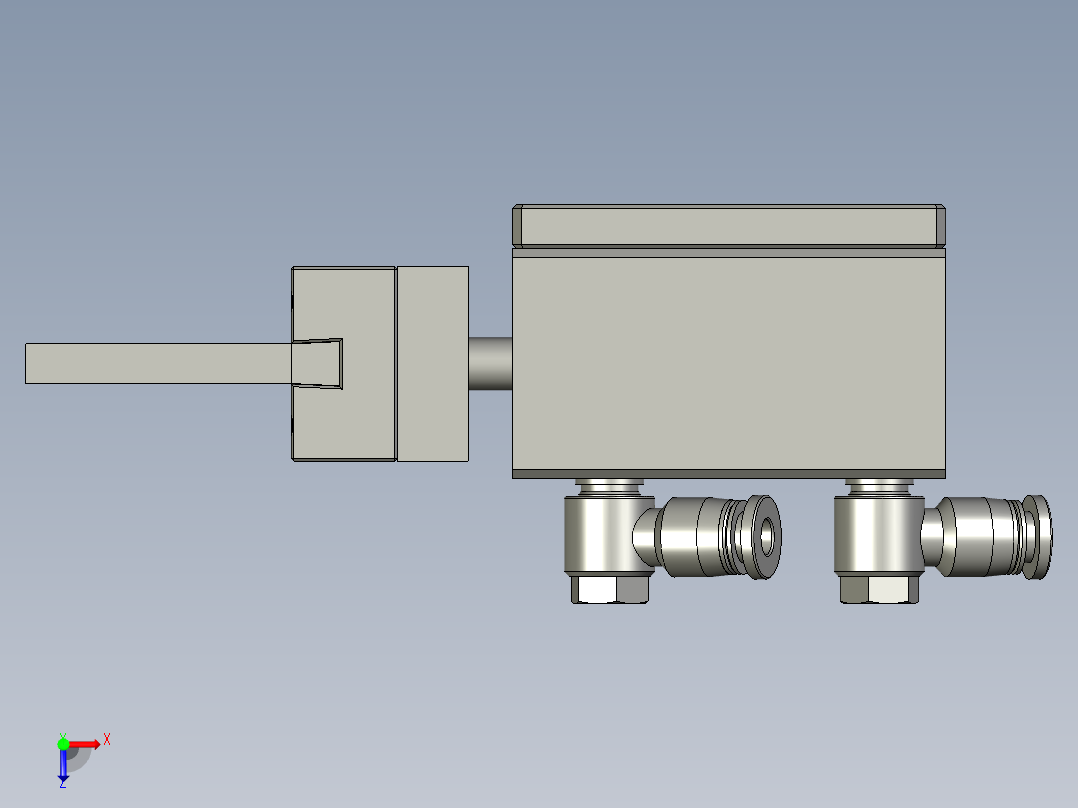 毛帽防转动机构俯视图