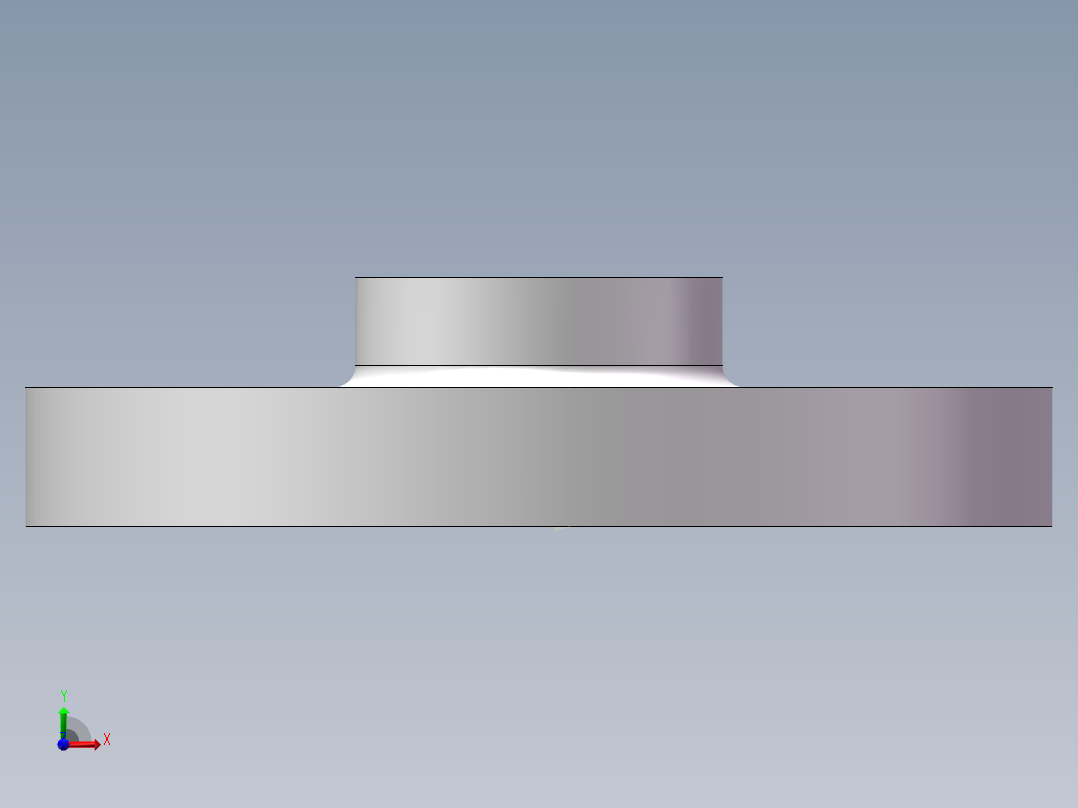 FLANGE_DN32_PN10_U-PVC前视图