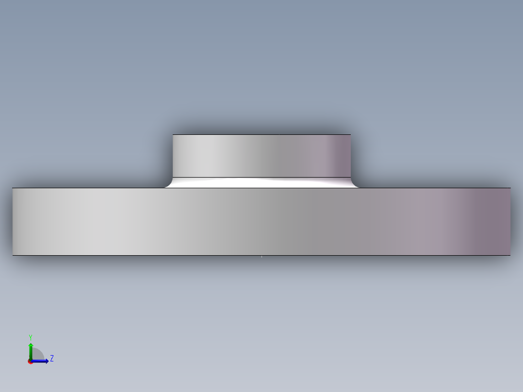 FLANGE_DN32_PN10_U-PVC左视图