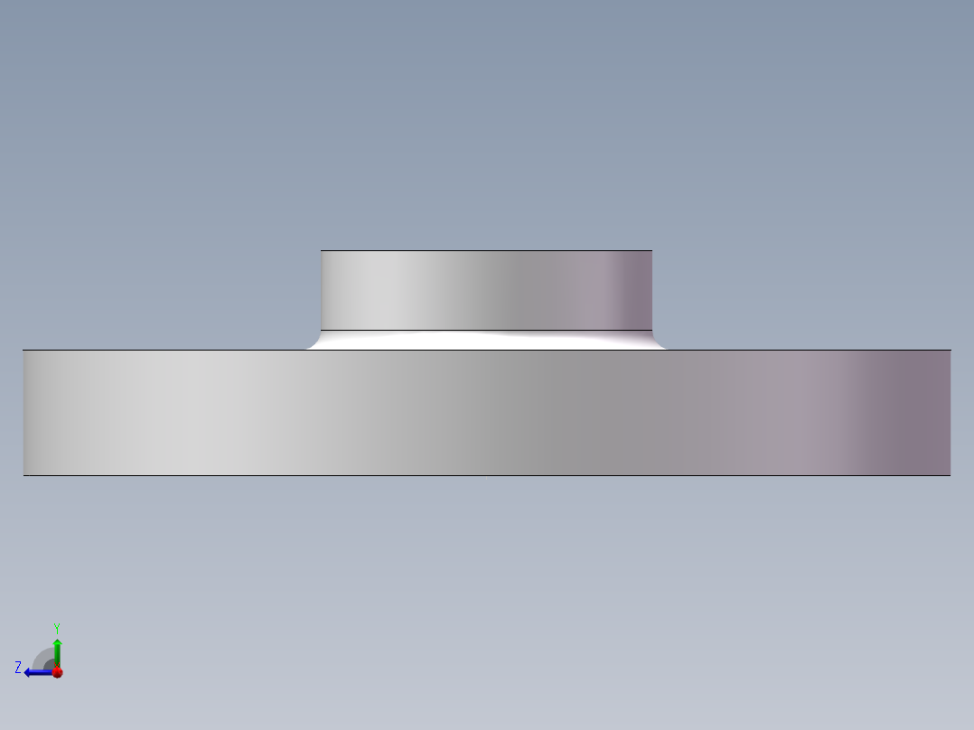 FLANGE_DN32_PN10_U-PVC右视图