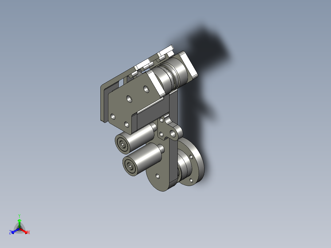 封边机-贴胶模块--200主视图