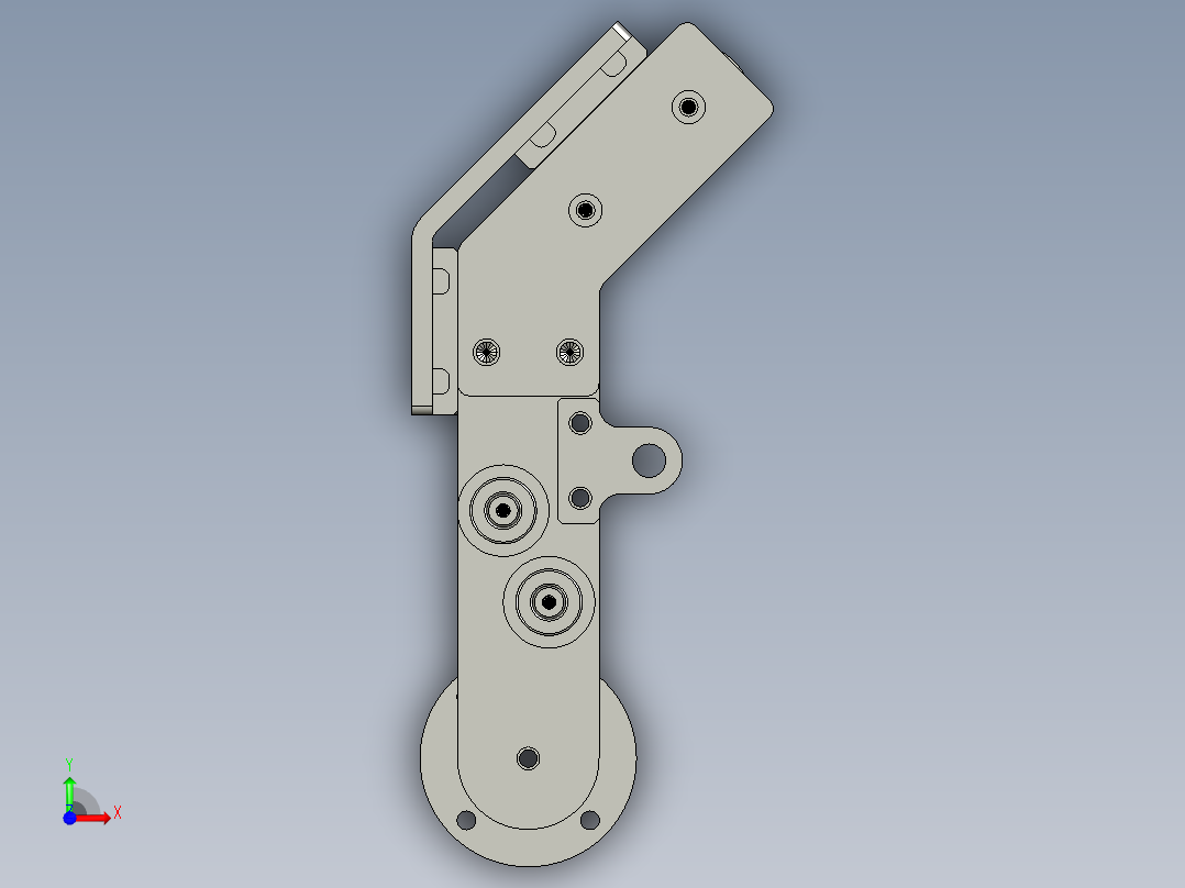 封边机-贴胶模块--200前视图