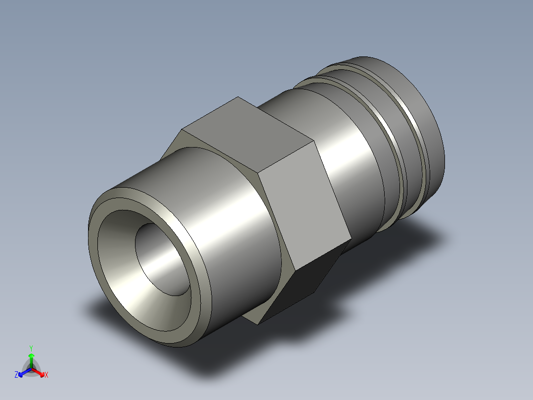 304宝塔1寸外牙-32mmZ001主视图