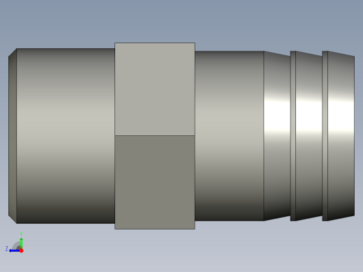 304宝塔1寸外牙-32mmZ001右视缩略图