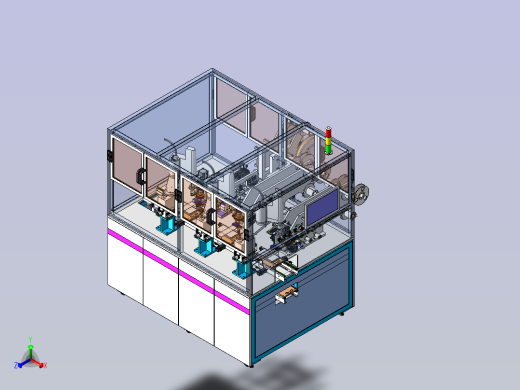 A4 AV自动贴片机正等轴测缩略图