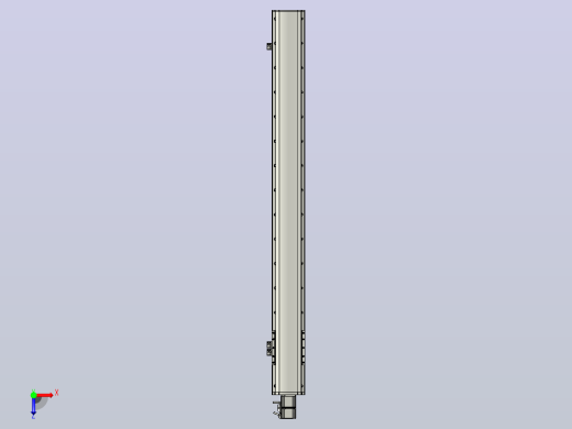 MT136BS半封闭丝杆滑台[MT136BS.L#.1250.BC.P40.C3]俯视缩略图