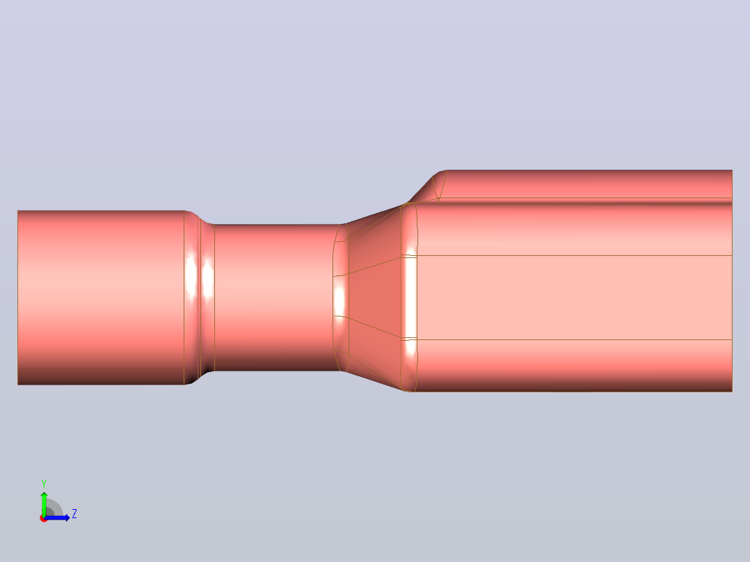 接线端子dpf18-250-fim-l-1 5 STP IGS STL X_T左视图