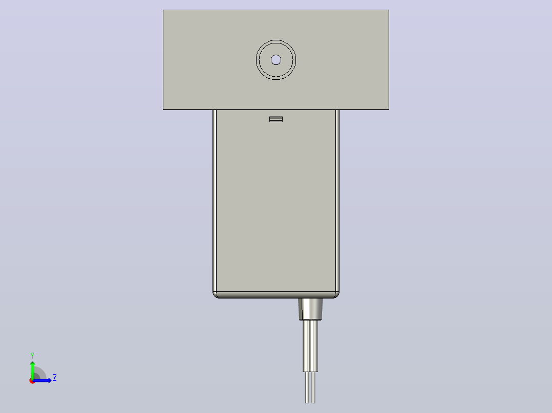 单排直线型多通阀_800-500799-00_asm.step左视图