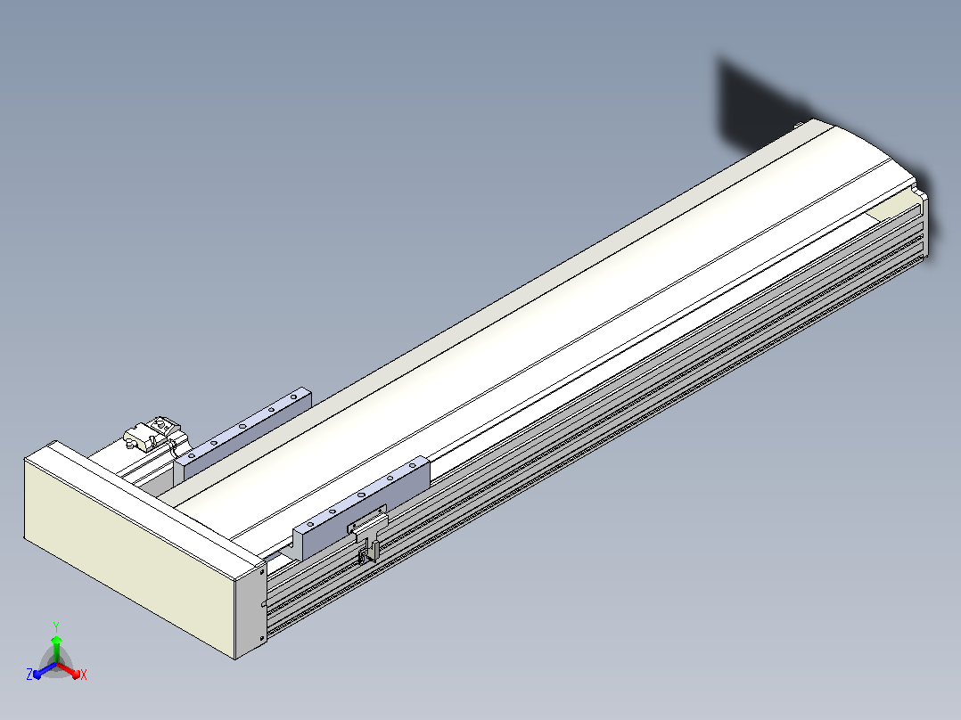 日规模组半封闭丝杆TPA-HNR-202D-2510C-L700-ML-C-P75-N3主视图