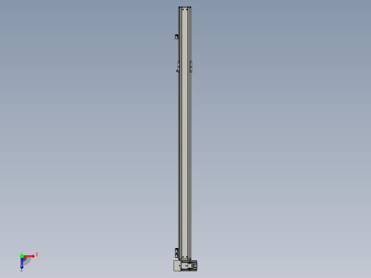 MT75BT半封闭皮带滑台[MT75BT.L80.1300.LU.P40.C3]俯视缩略图