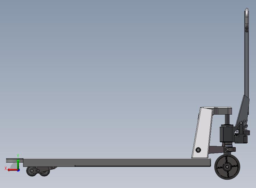 A34-液压车后视图