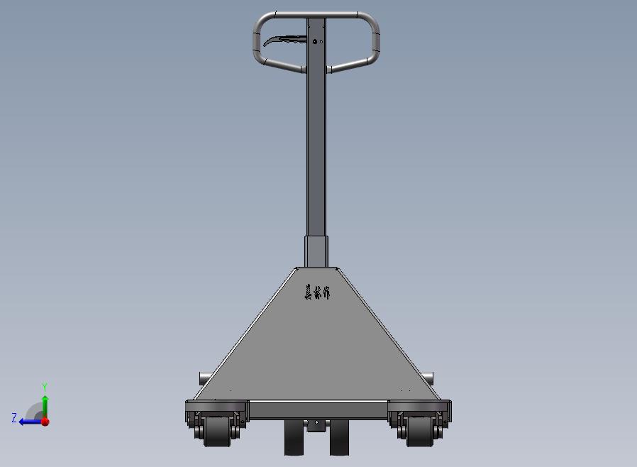 A34-液压车右视图