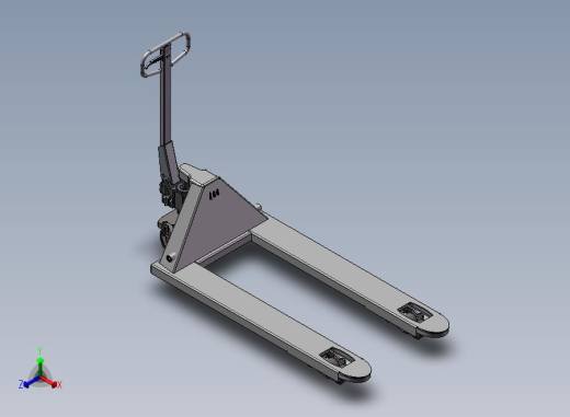 A34-液压车正等轴测缩略图