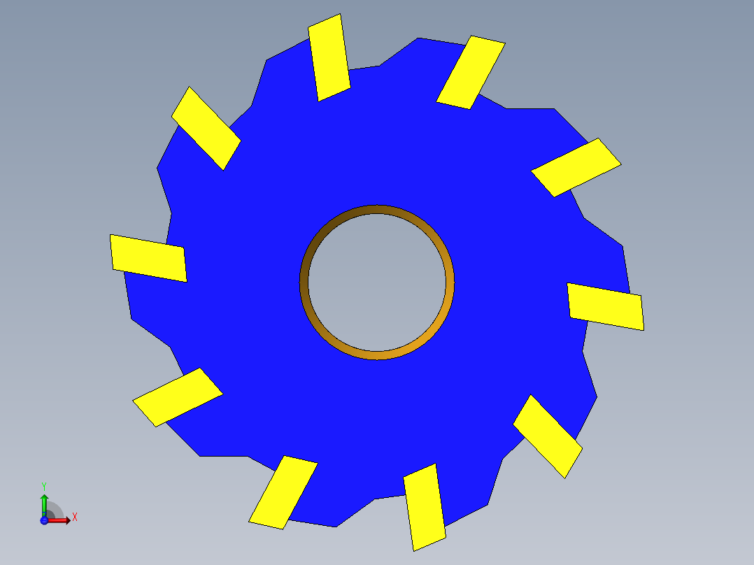 铣刀洗刀钻头机床刀具花键铣削刀具2013前视图