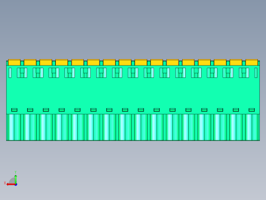DEGSON 2EDG 系列 5.0mm 可插拔接线端子组-2EDGKD-5.0-16P-14-00AH后视缩略图