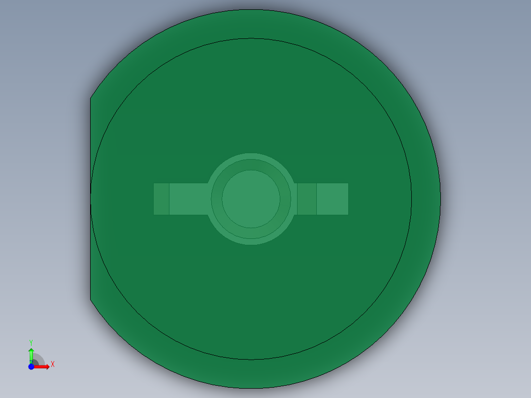 LED_Cylindrical_Green1_D5x9.6mm前视图
