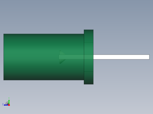 LED_Cylindrical_Green1_D5x9.6mm右视缩略图