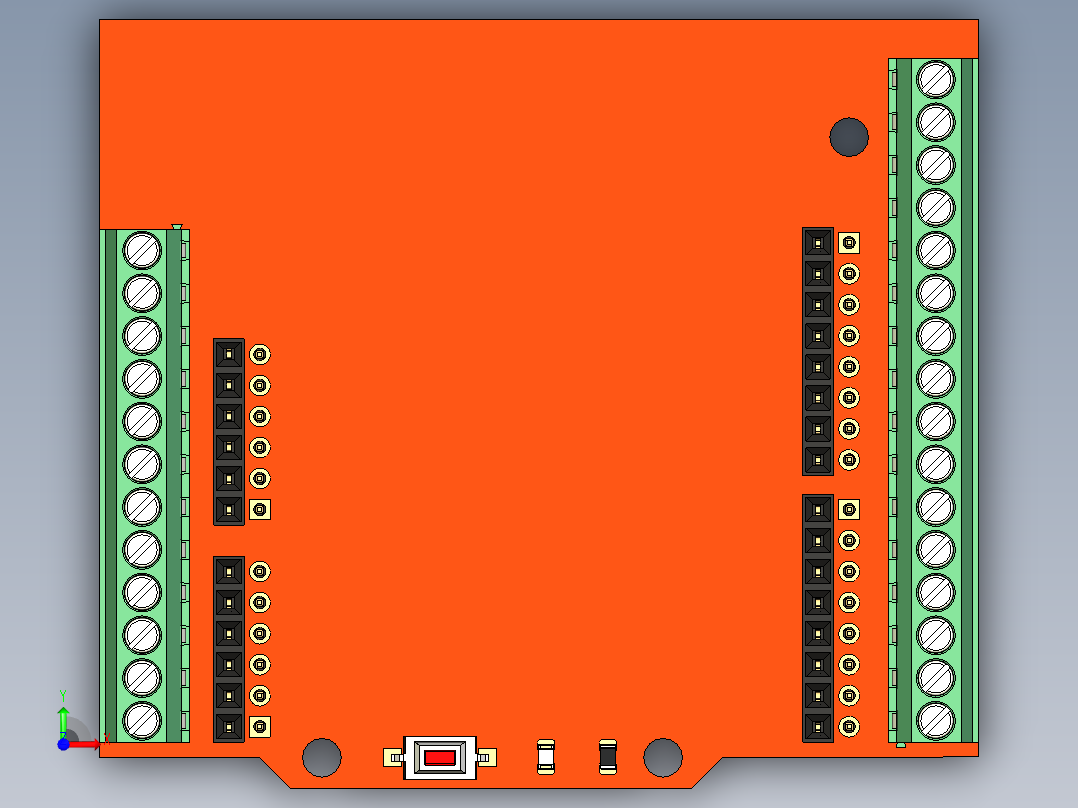 Arduino Screw Shield II前视图
