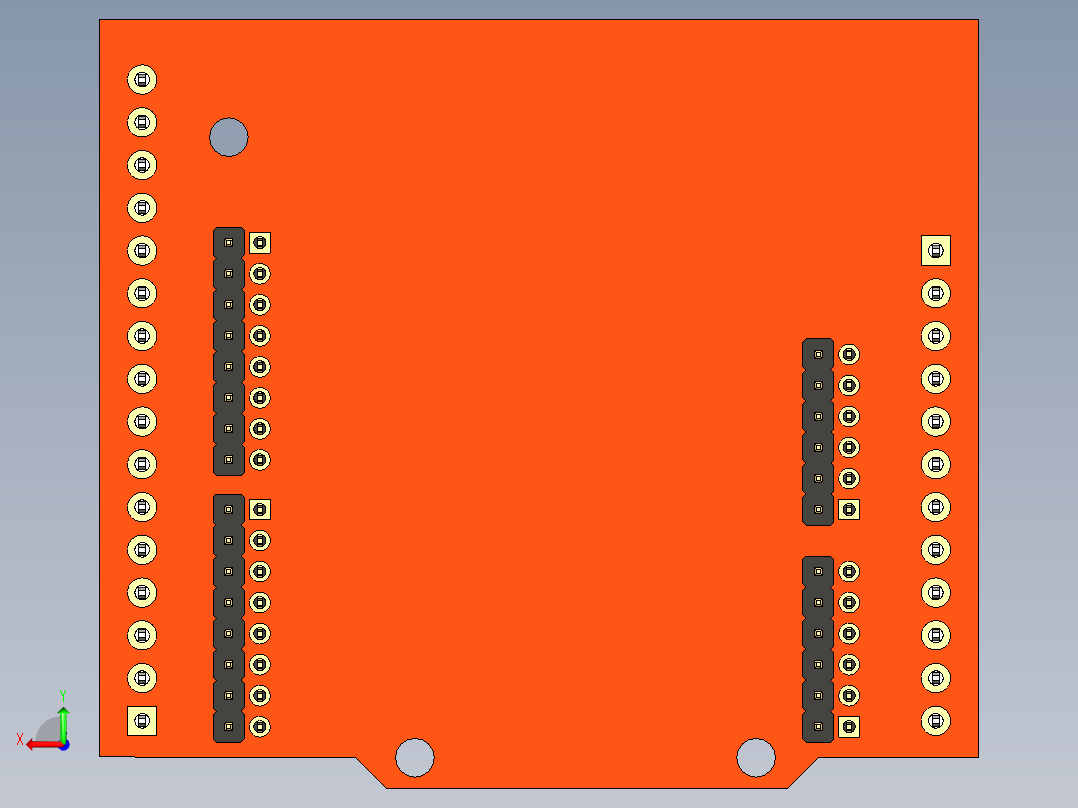 Arduino Screw Shield II后视图