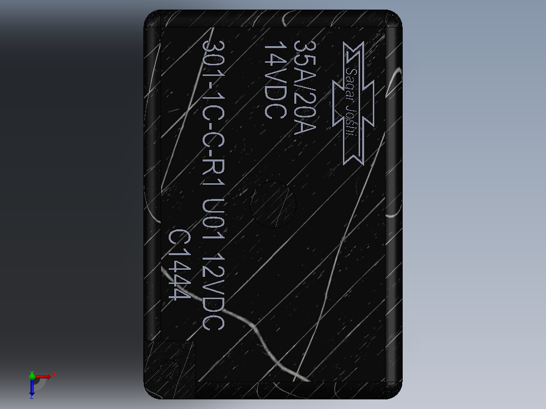 继电器1 (48)俯视图