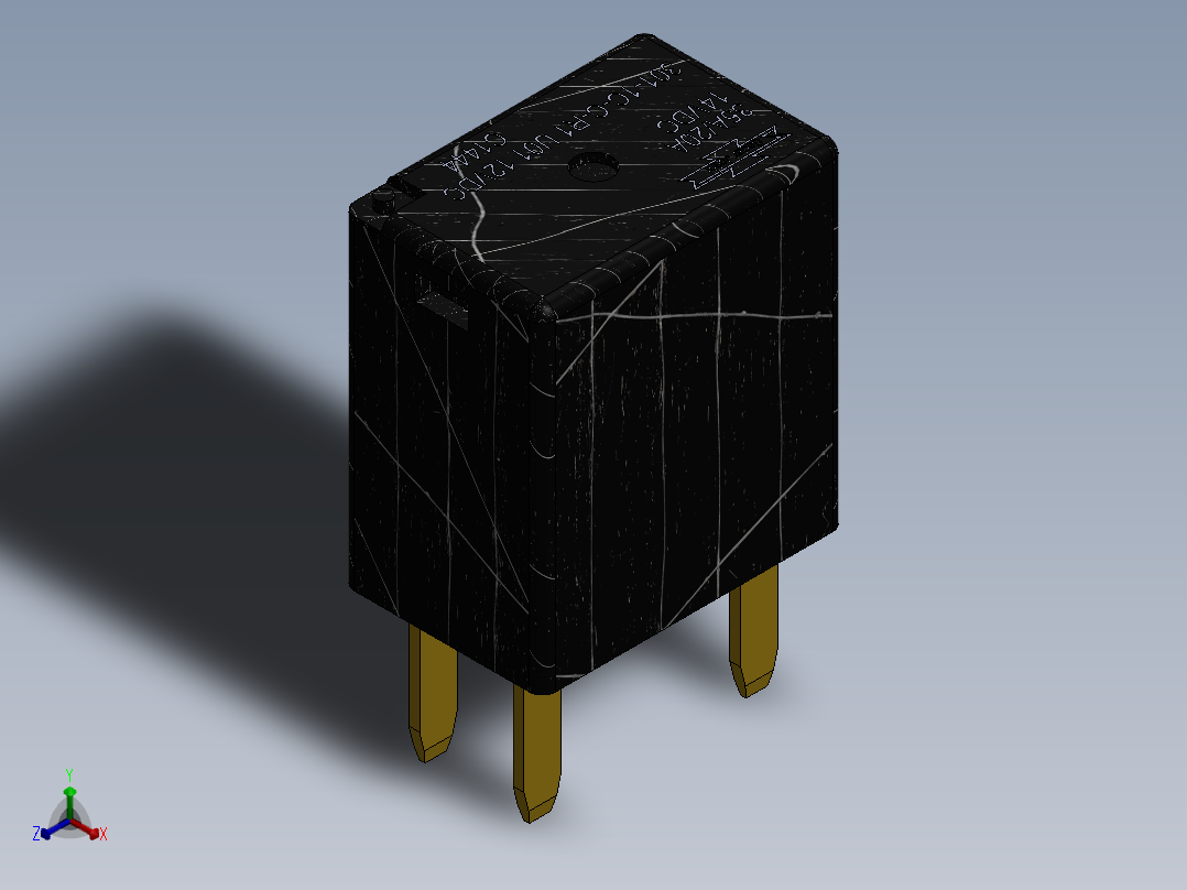 继电器1 (48)正等轴测图