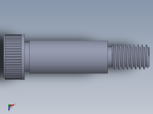 公制SH螺栓选择（DME）-SB DME PM6 x20.SLDPRT俯视缩略图