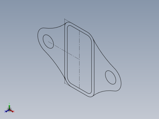 SW建模练习题-exercise 62正等轴测缩略图
