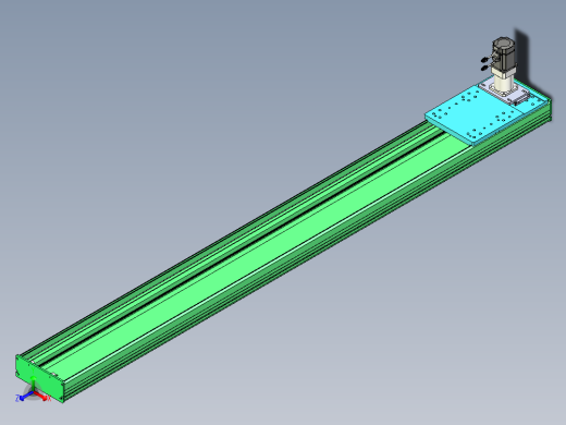 东锦齿条传动DH270G-L167-S2300-BU-减速机+750W