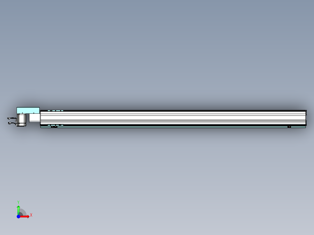 威洛博VBF同步带传动一般环境VBF14-L45-S2050-BR-ZP75-C3前视图