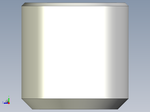 無頭內六角螺絲,不銹鋼無頭內六角螺絲PSW,PSSW-3D多系列多零件图纸模型右视缩略图