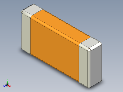 元器件3D封装C0402_02019