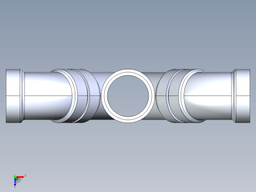船舶管路系统S11_SeaDrainPLUS_DoubleComboWye-SxSxSxS_37E268203_3in Sea Drain Plus - Double Wye - SxSxSxS俯视缩略图