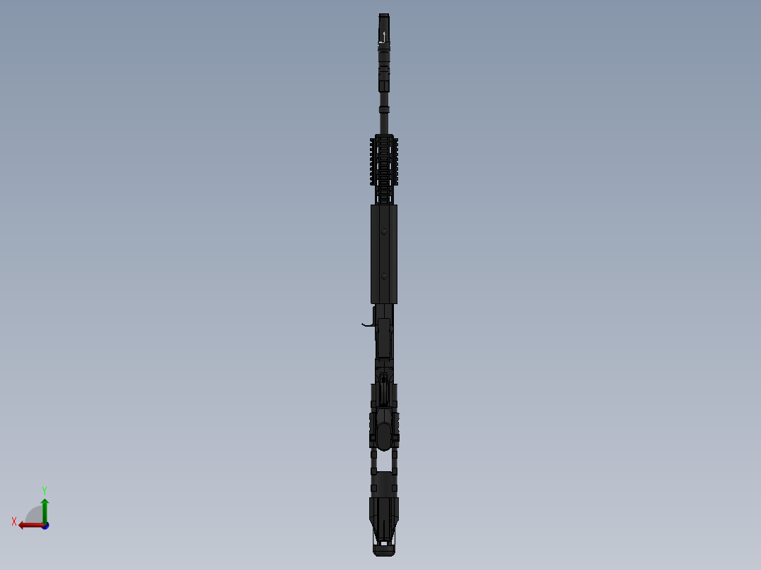 MK14射手步枪后视图