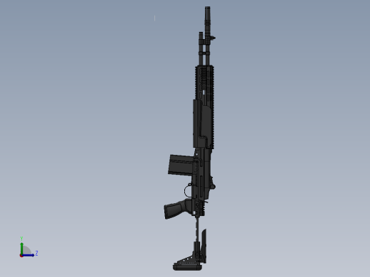 MK14射手步枪左视缩略图